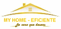 Logótipo de departamento comercial My home eficiente