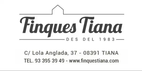 Logotip de FINQUES TIANA