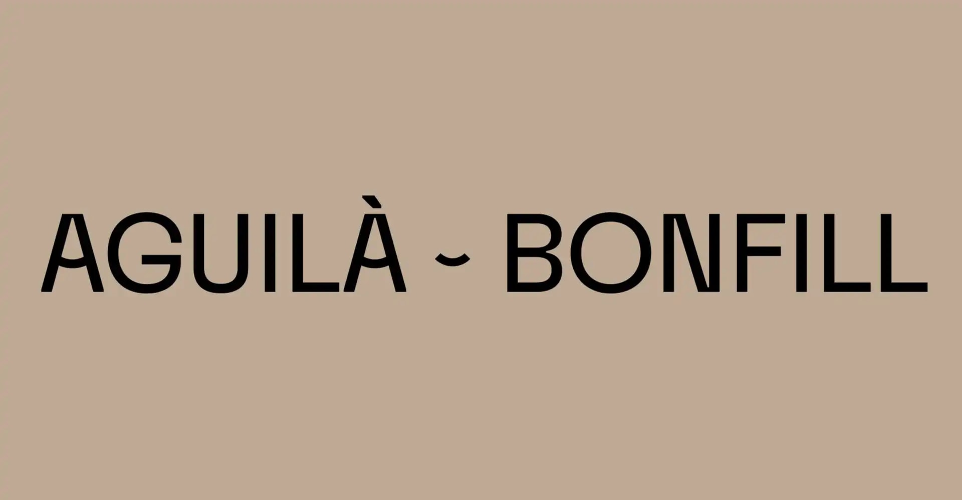 Logotip de Aguilà Bonfill
