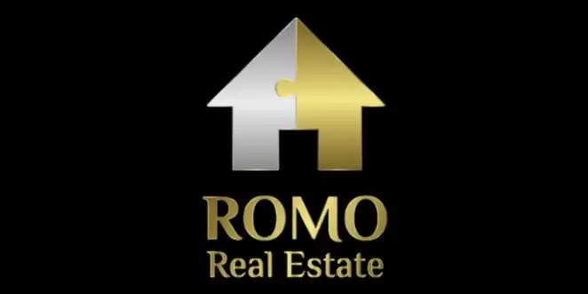 Logotip de ROMO REAL ESTATE