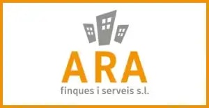 Logotip de ARA FINQUES I SERVEIS