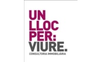 Логотип INMOBILIARIA UN LLOC PER VIURE